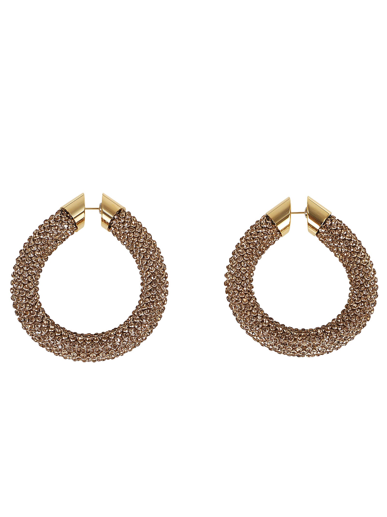 Paco Rabanne Tube Mesh Earrings