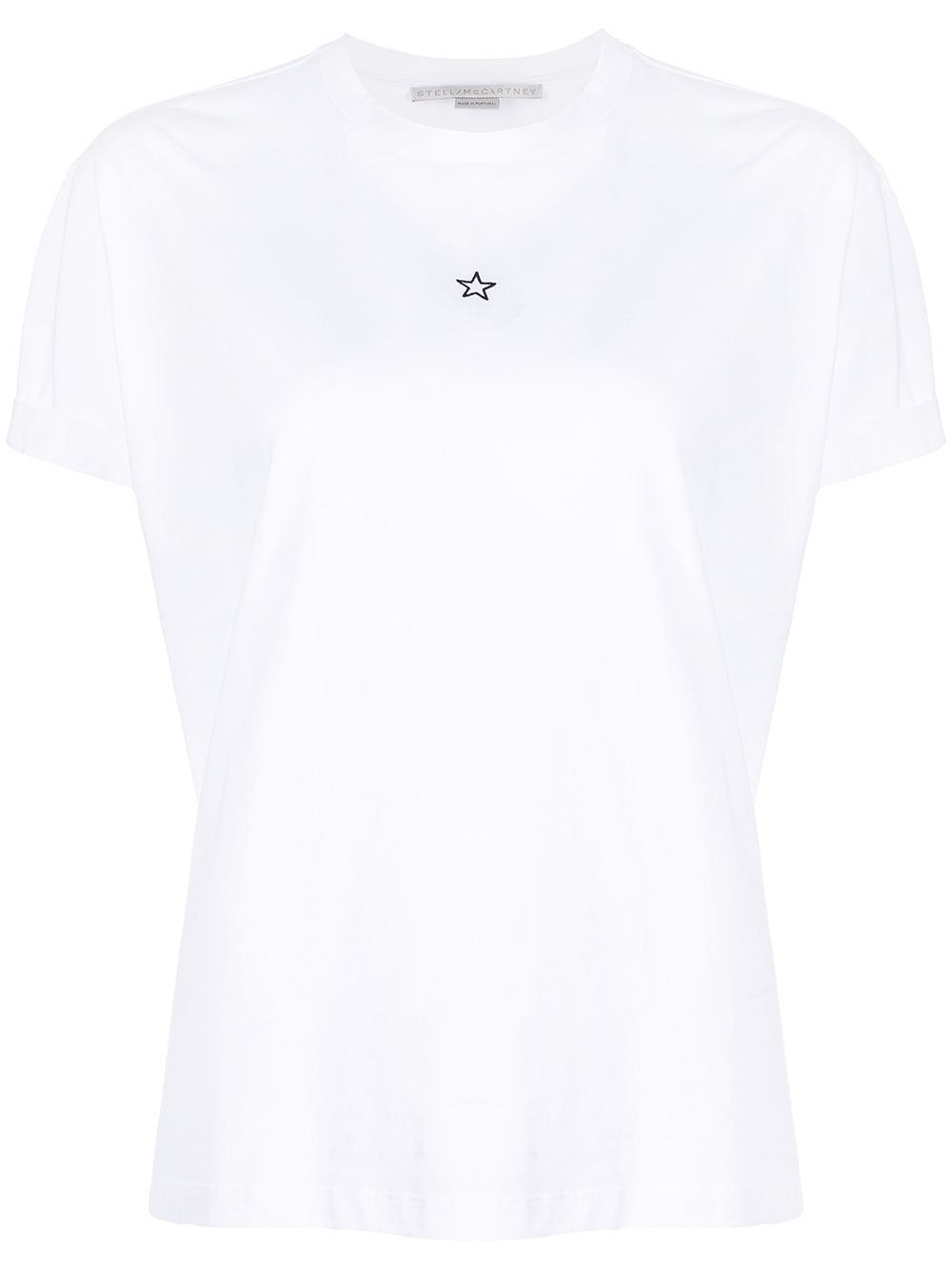 Stella McCartney 斯特拉·麦卡特尼 迷你星星刺绣T恤 - 白色