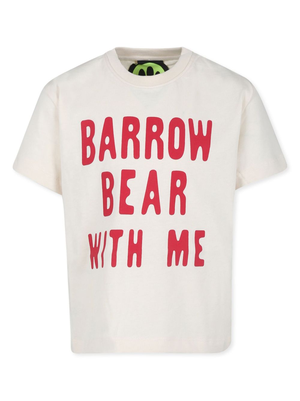 Barrow kids 图案印花T恤 - 白色