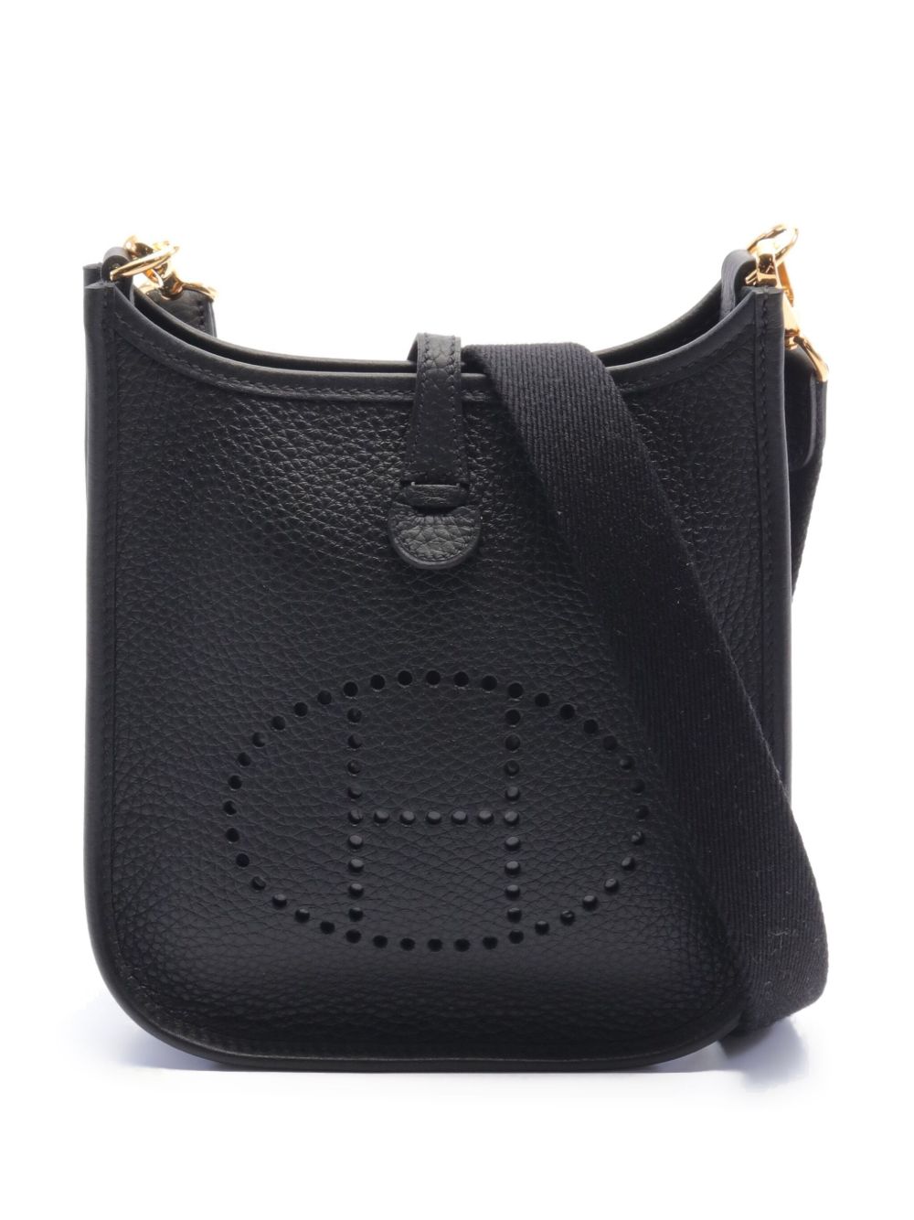 Hermès Pre-Owned Evelyne TPM 单肩包（2024年典藏款） - 黑色