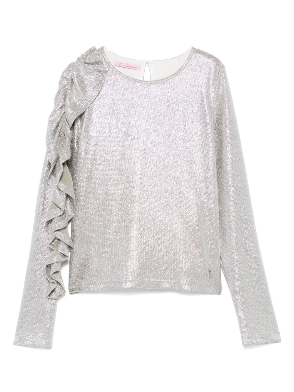 Miss Blumarine Moda 上衣 - 银色