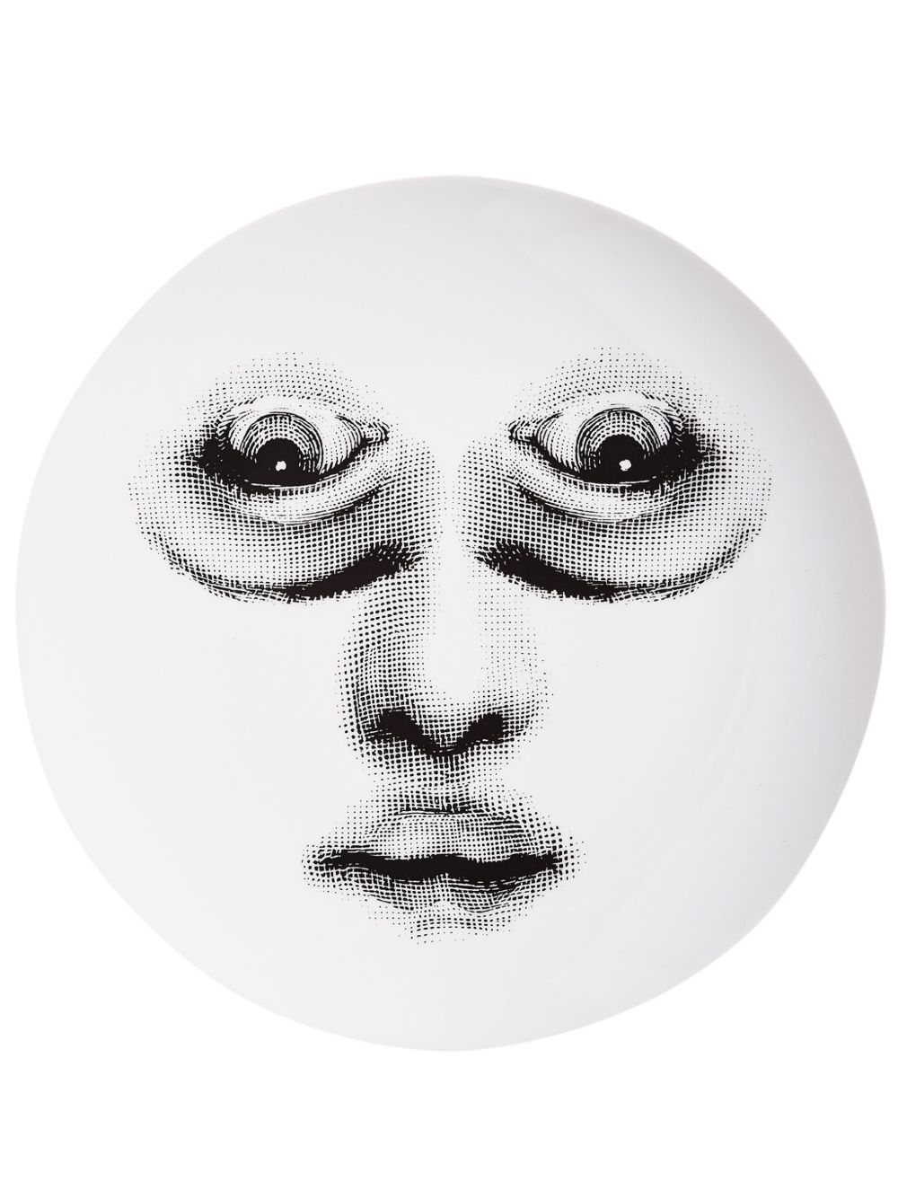Fornasetti Tema E Variazioni n.395 装饰盘 - 白色