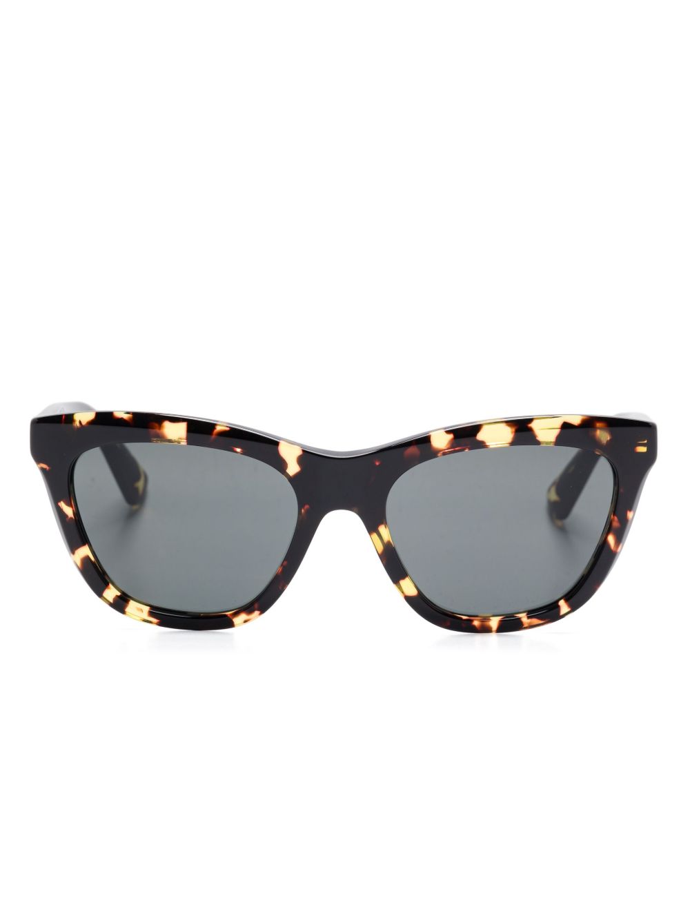 Burberry Eyewear Coded 太阳眼镜 - 褐色