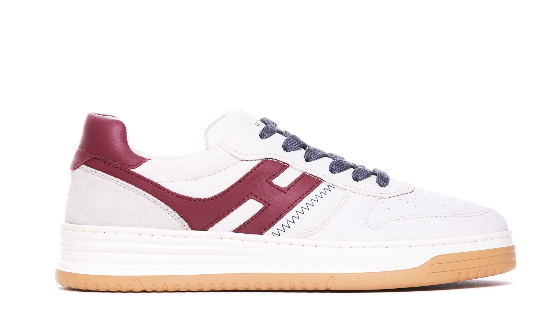 Hogan H630 - Leather Lace-Up Trainers