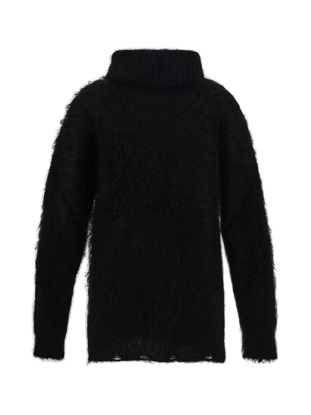 Junya Watanabe Distressed Turtleneck Jumper