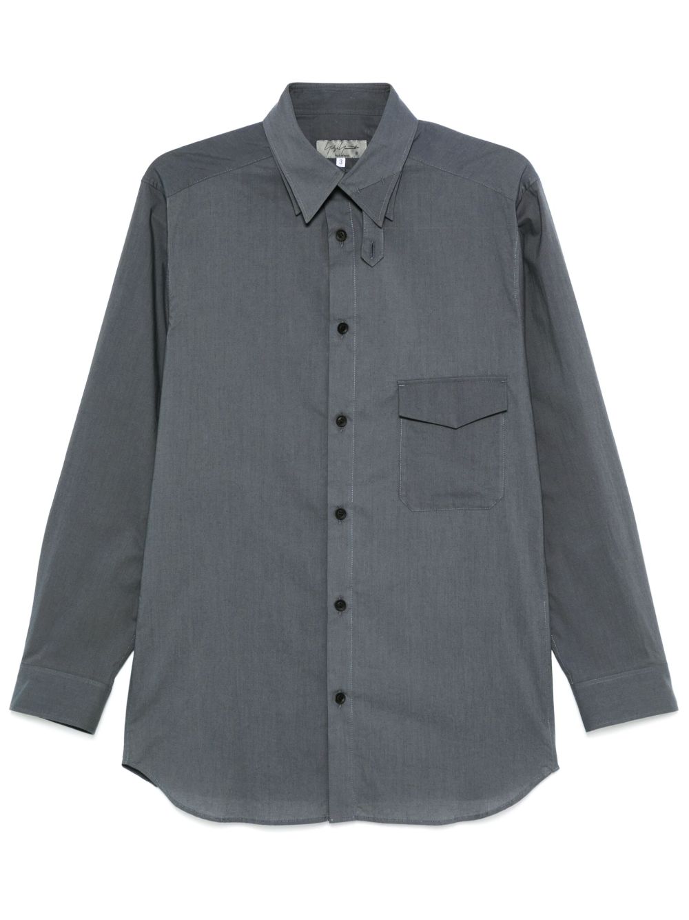 Yohji Yamamoto 五用衣领衬衫 - 灰色