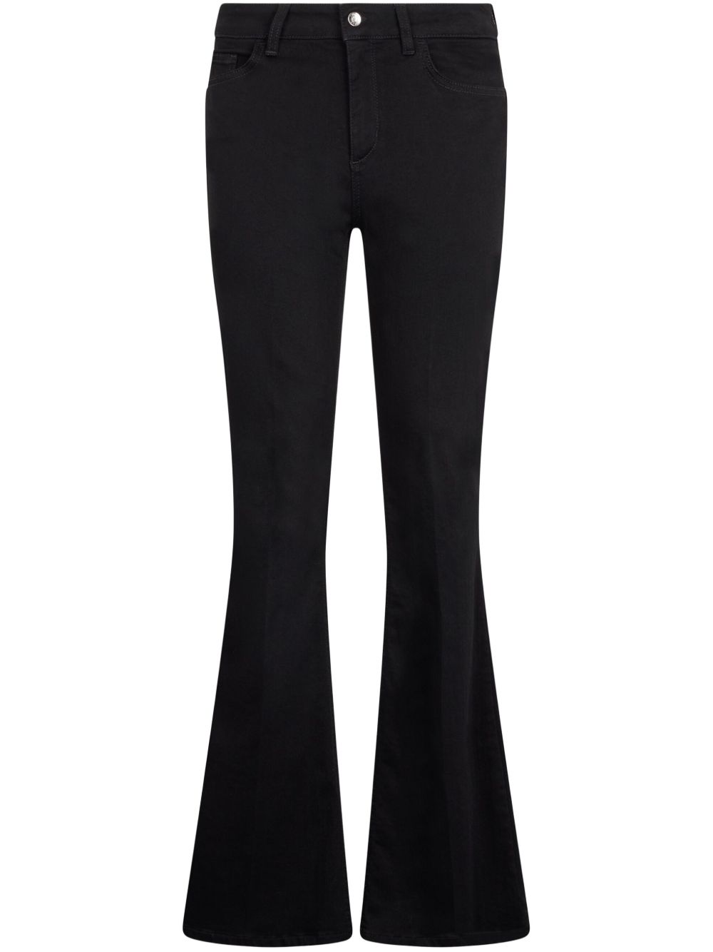 LIU JO flared jeans - 黑色