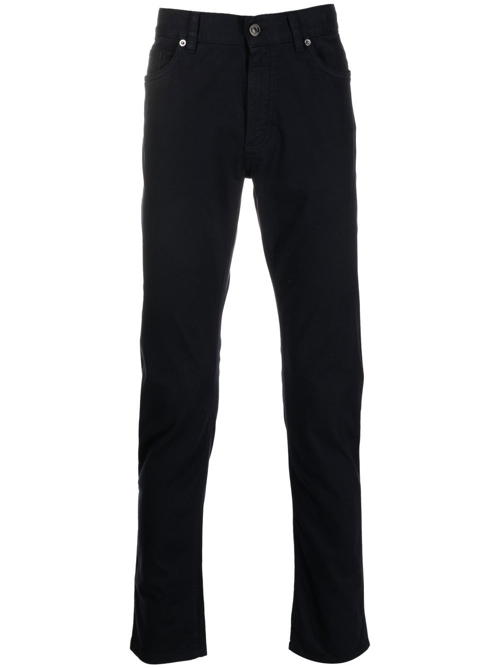 Zegna Roccia 修身牛仔裤 - 蓝色