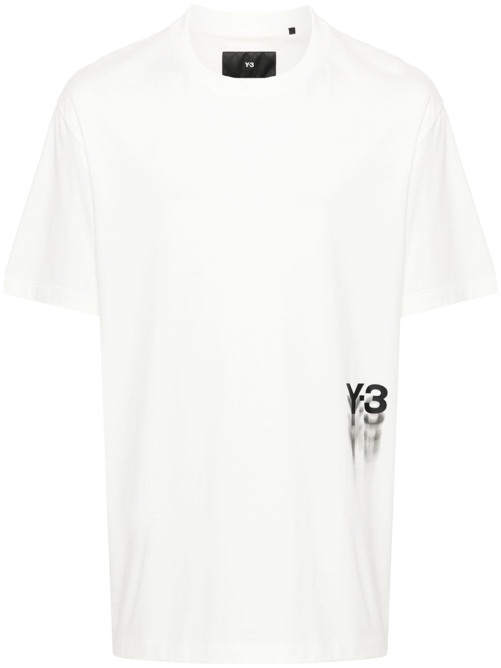 Y-3 GFX SS 棉T恤 - 白色