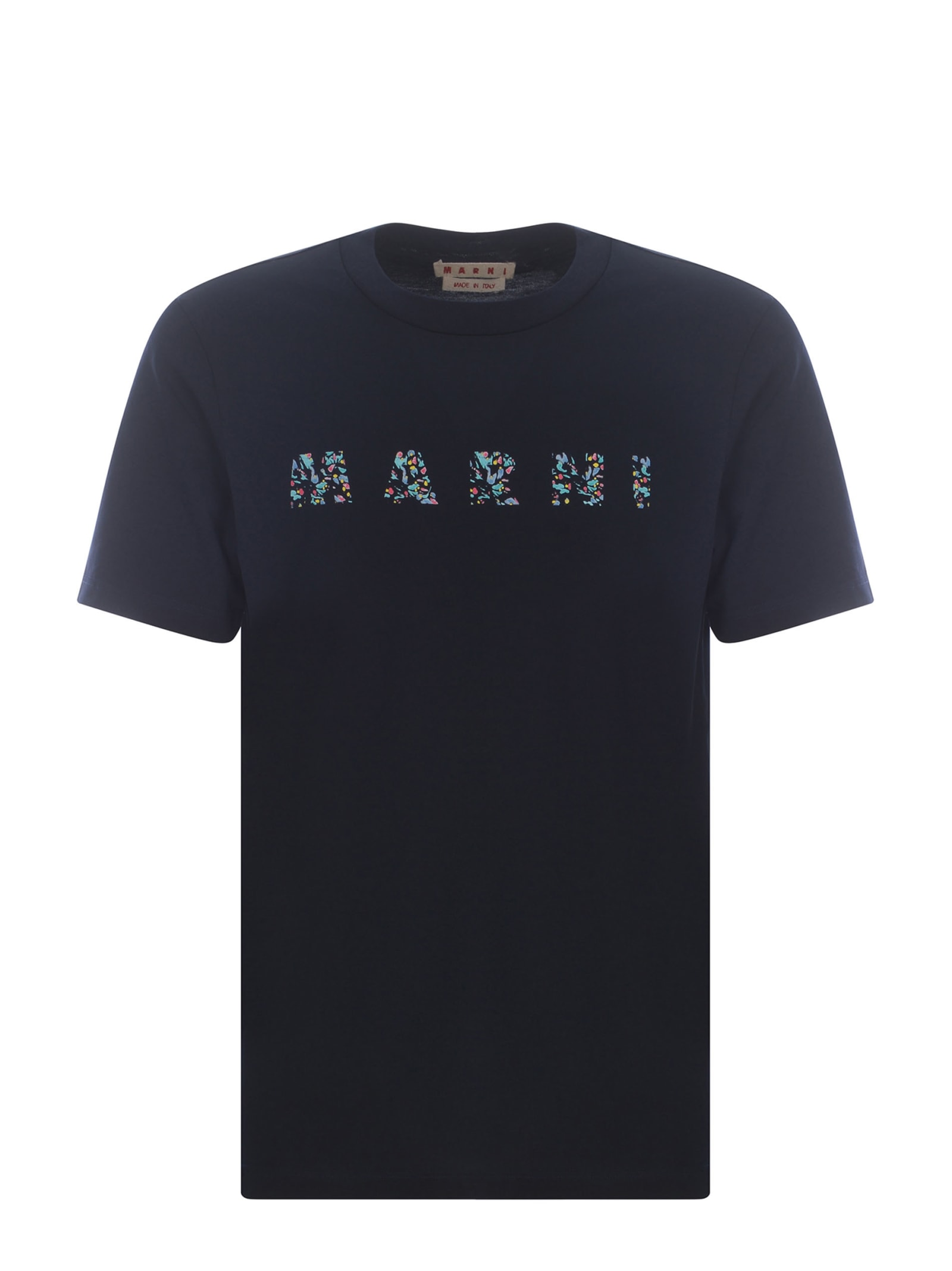 Marni Logo印花圆领T恤