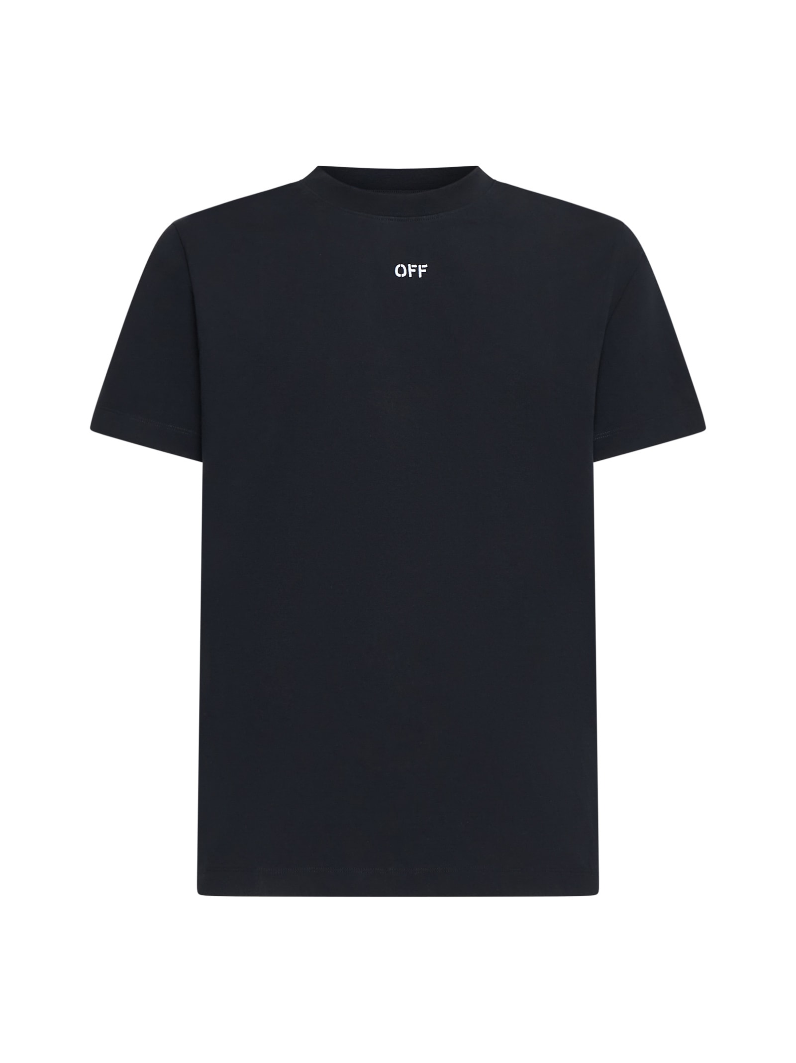 Off-White 圆领T恤 撞色Off印花