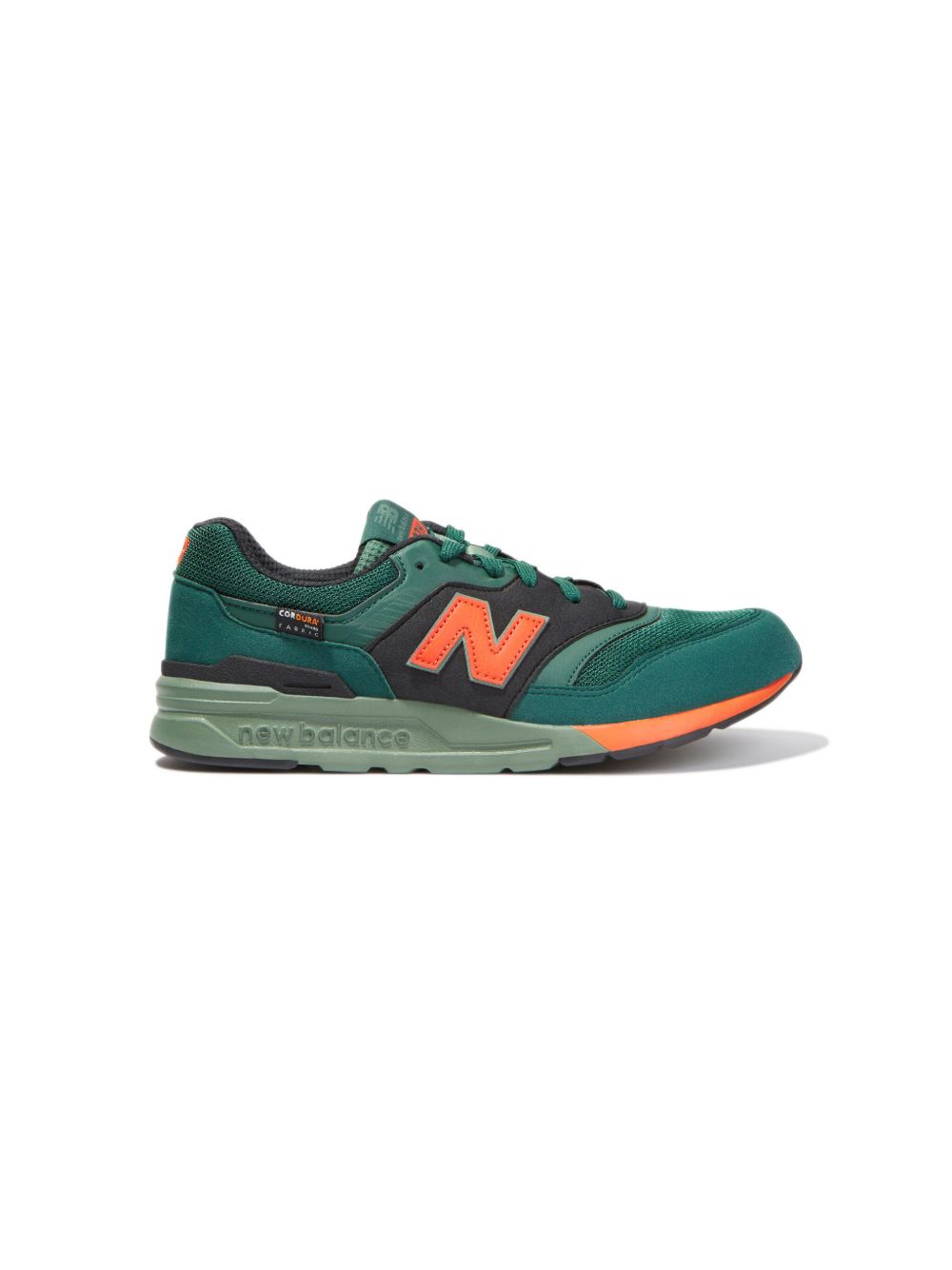 New Balance Kids 997H 系带运动鞋 - 绿色