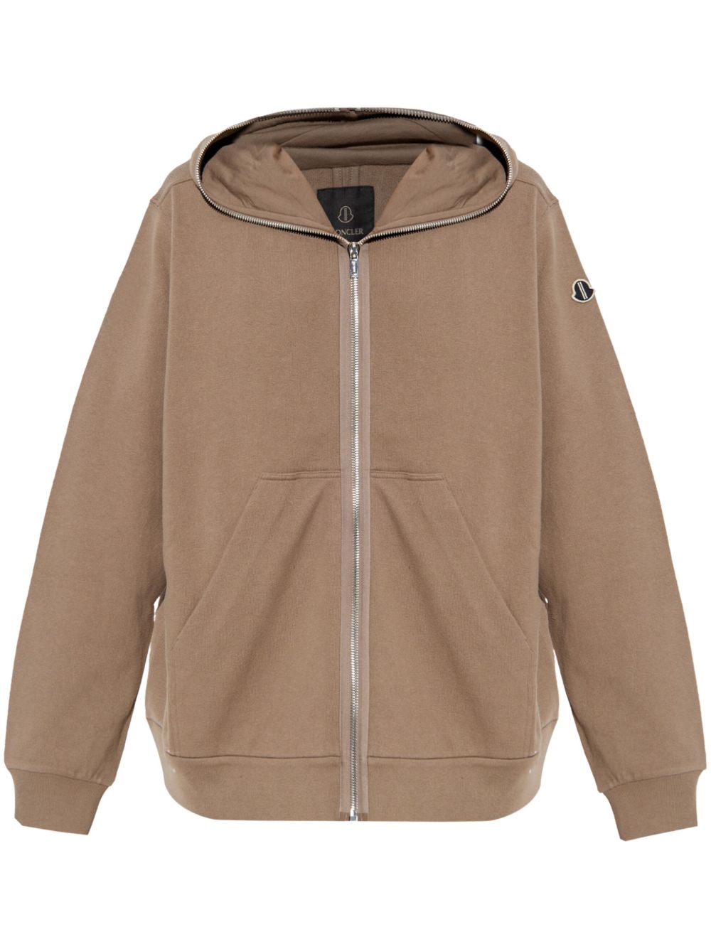 Moncler + Rick Owens 棉连帽衫 - 褐色