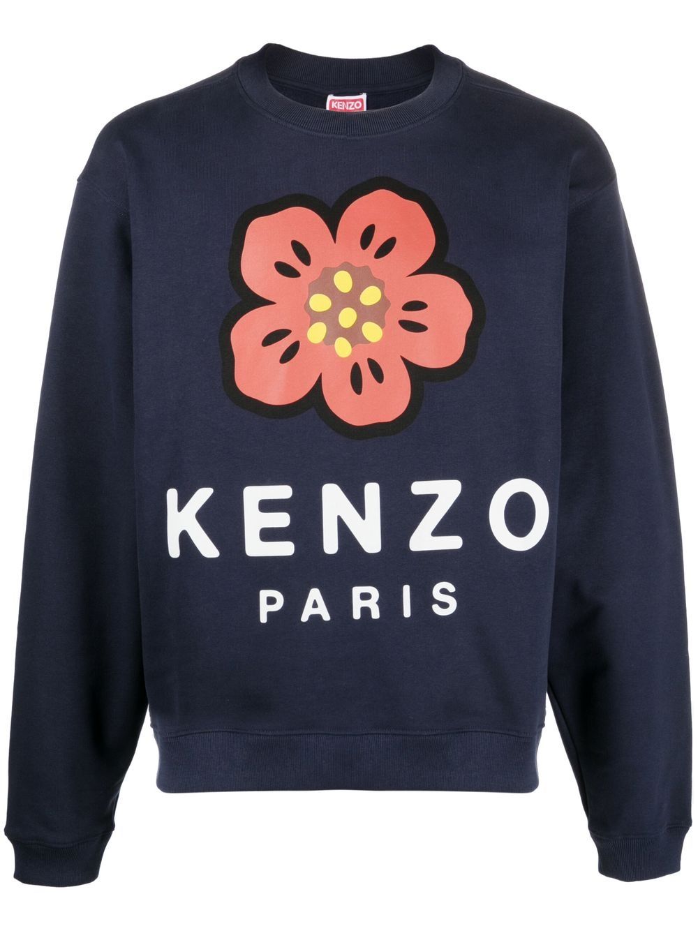 Kenzo Boke Flower 圆领卫衣 - 蓝色