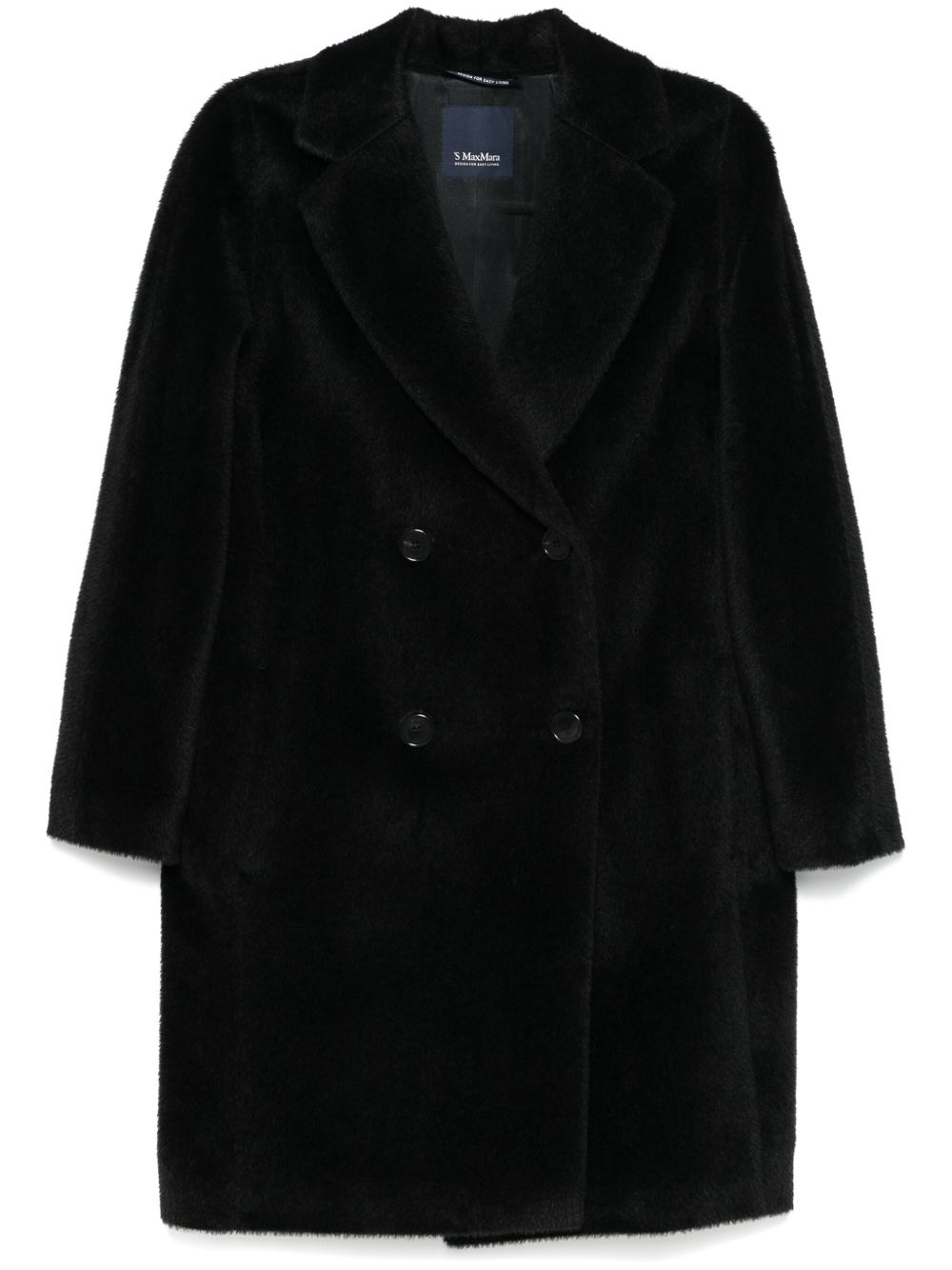 'S Max Mara Roseto 外套 - 黑色