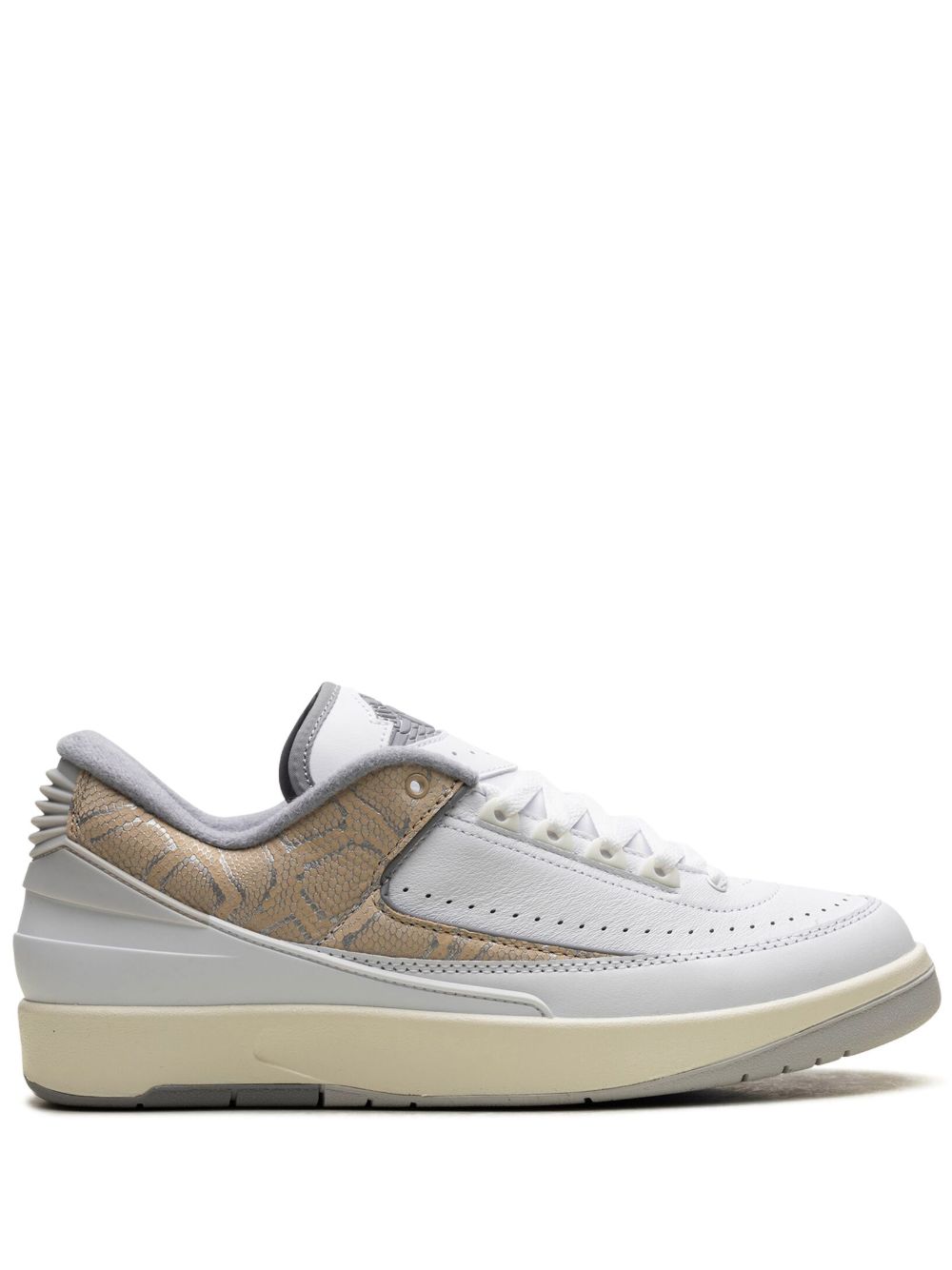 Jordan Air Jordan 2 Low Python 运动鞋 - 白色