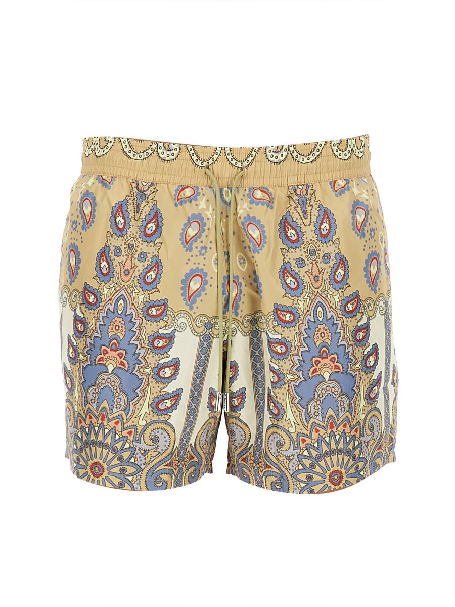 Etro 带印花泳衣