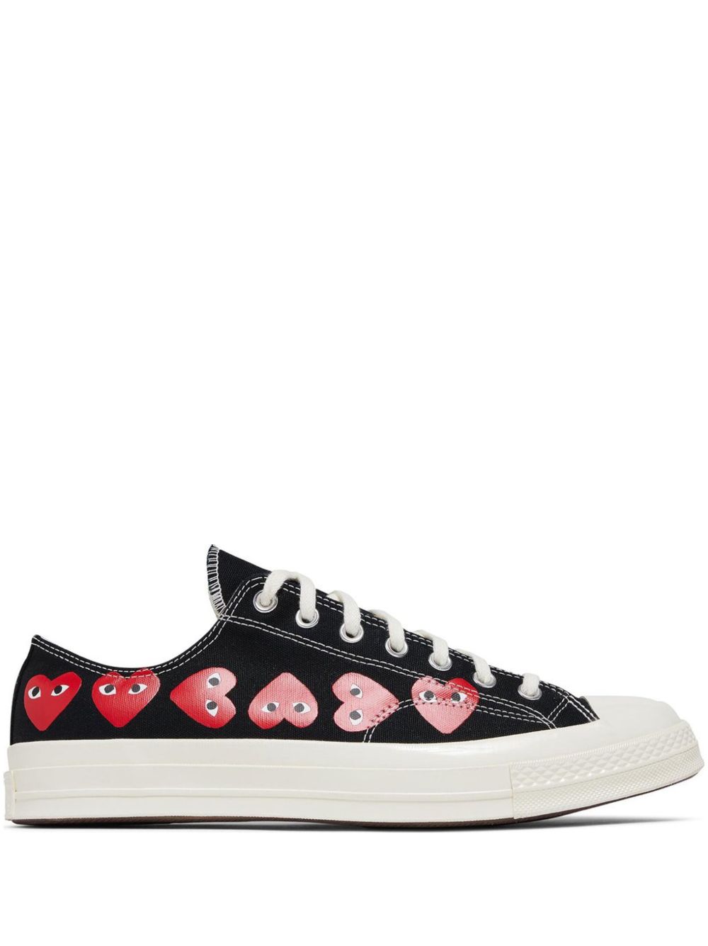 Comme Des Garçons Play x Converse Chuck 70 运动鞋 - 黑色