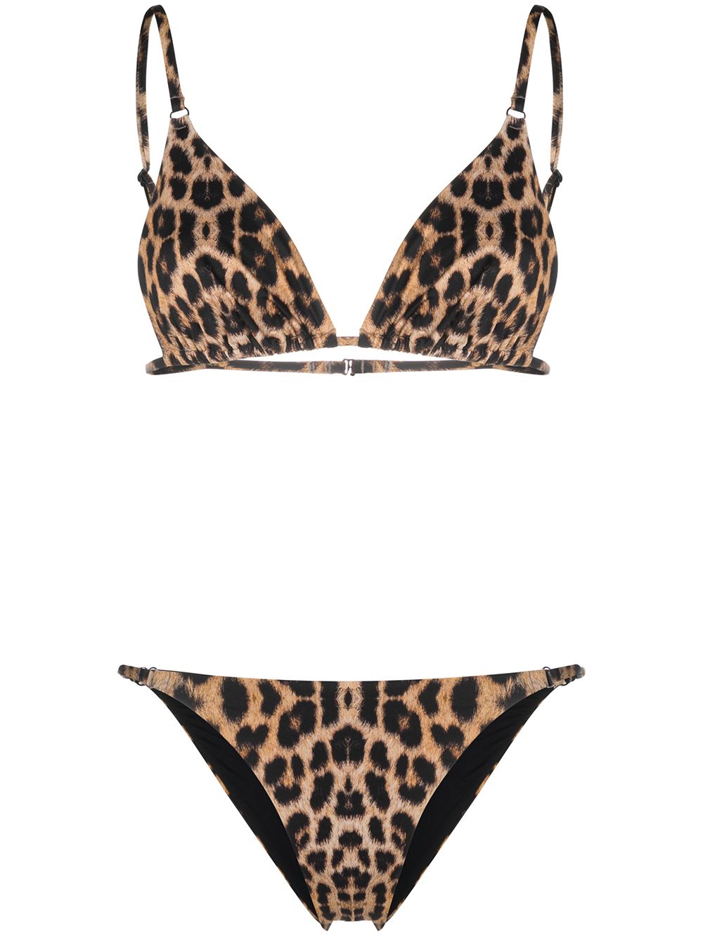 Noire Swimwear Leopard Tanning 比基尼套装 - 中性色