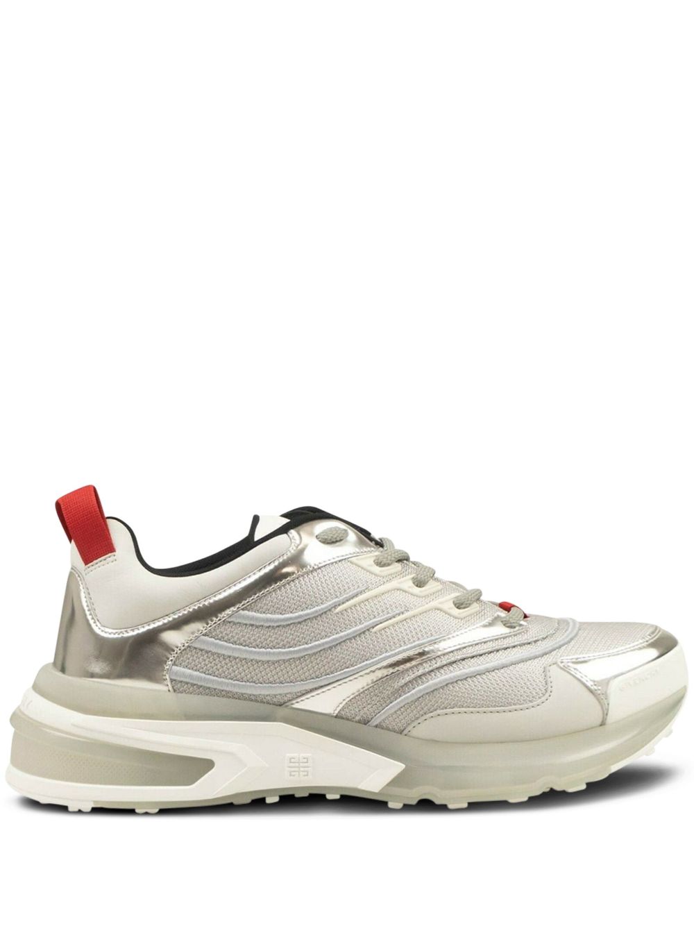Givenchy Giv 1 Silver 运动鞋 - 银色