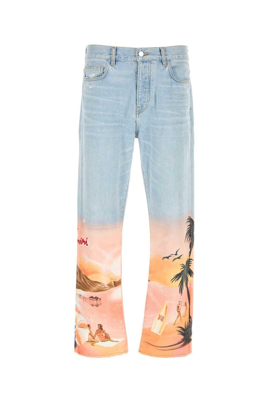 AMIRI Resort Club Straight-leg Jeans