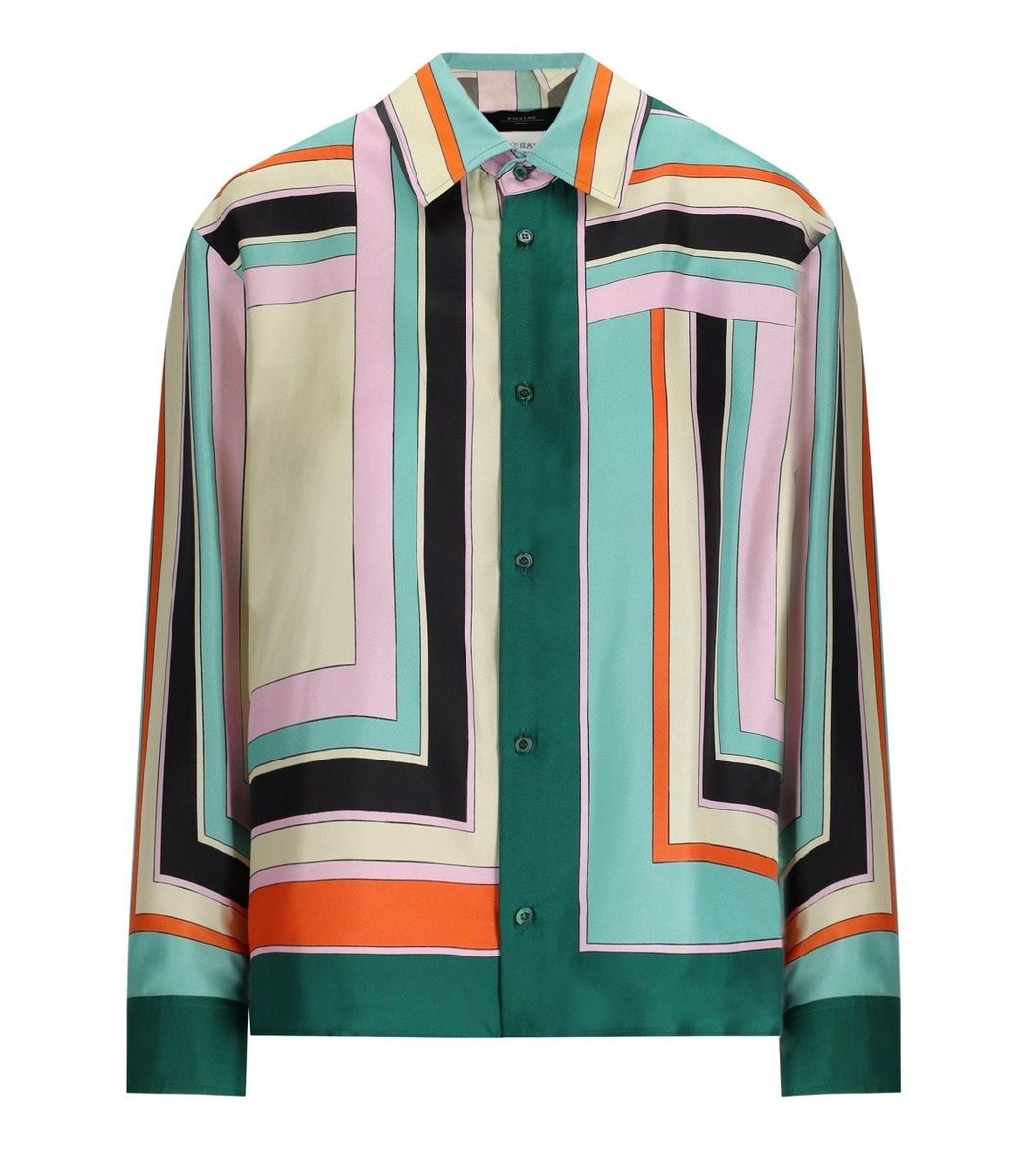 Weekend Max Mara Formia - Printed Silk Twill Shirt