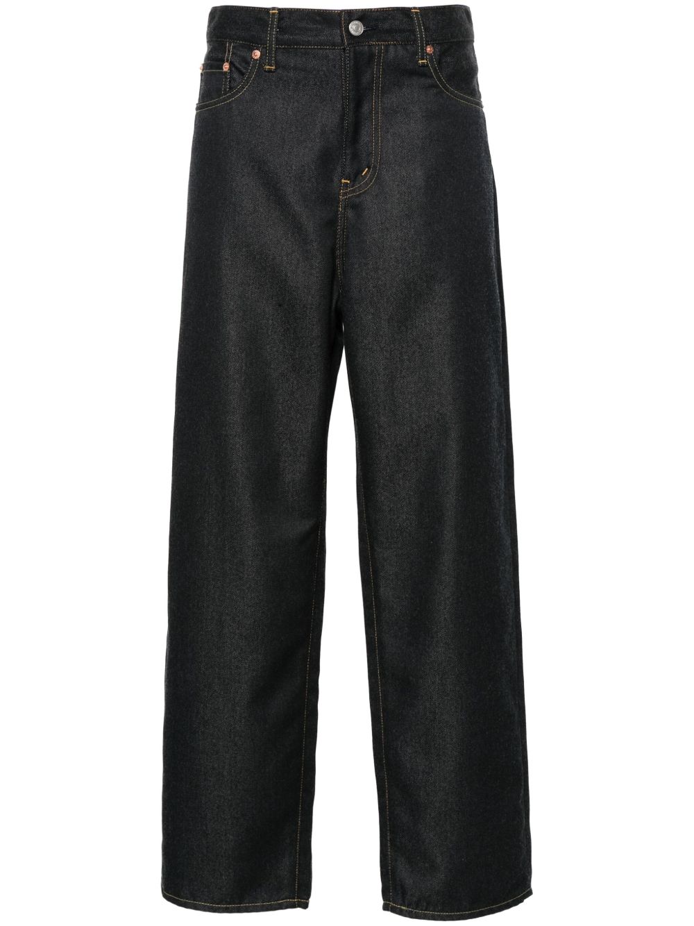 Junya Watanabe x Levis 直筒牛仔裤 - 黑色