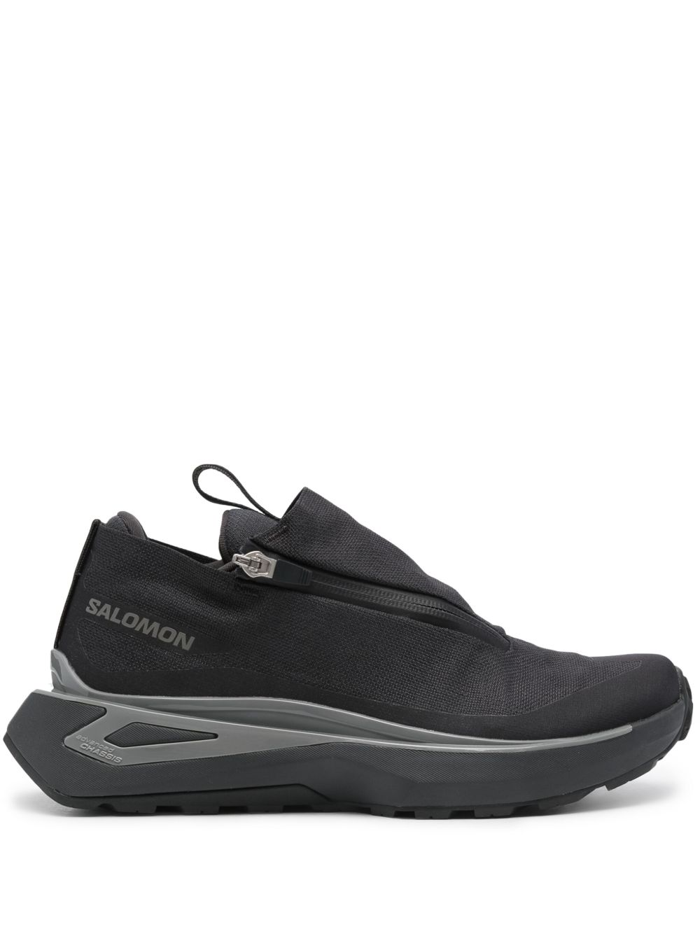 Salomon Odyssey ELMT Advanced 拉链运动鞋 - 黑色