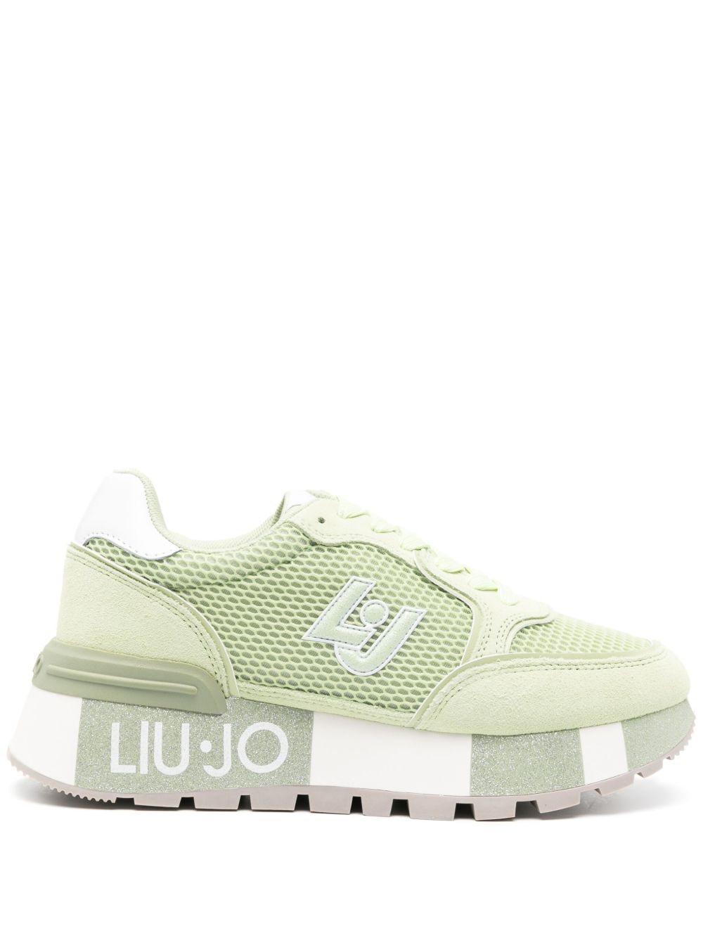 LIU JO Amazing 网纱运动鞋 - 绿色