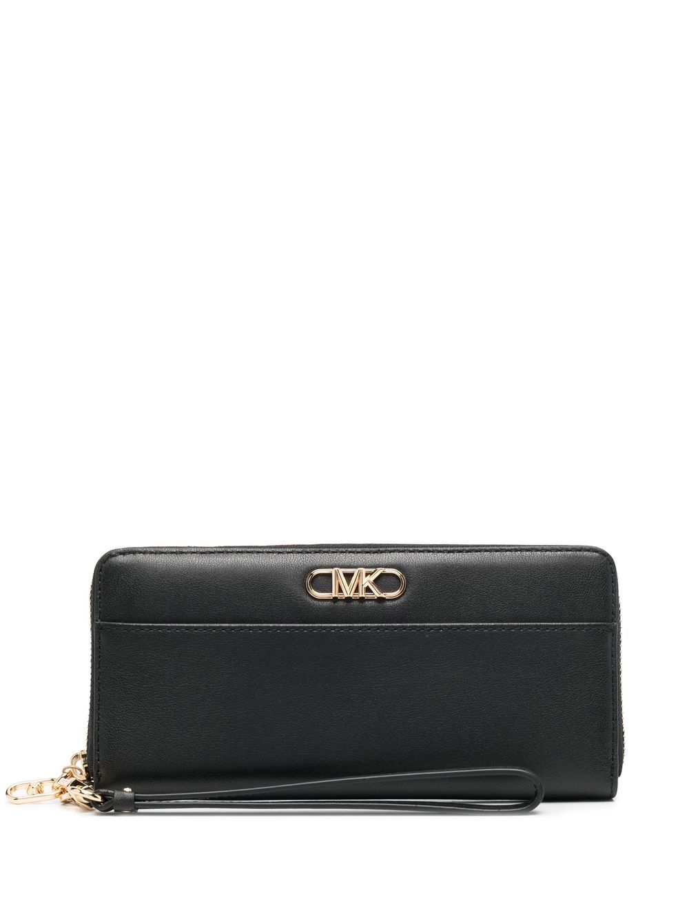 Michael Michael Kors logo标牌钱包 - 黑色