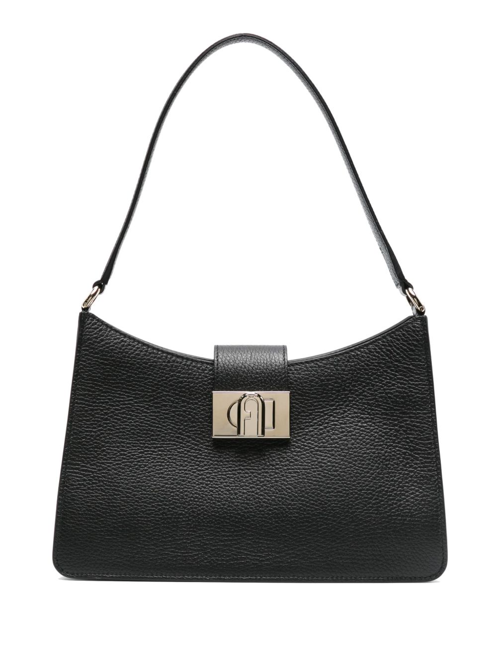 Furla 1927 系列皮质小号手提包 - 黑色