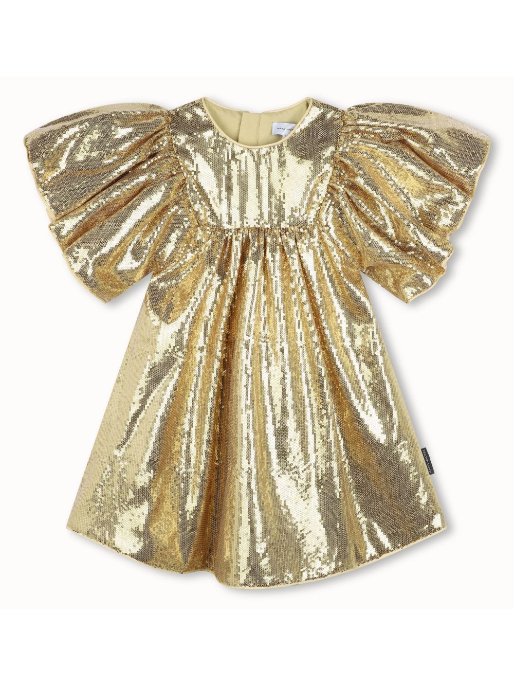 Marc Jacobs Kids 亮片连衣裙 - 金色