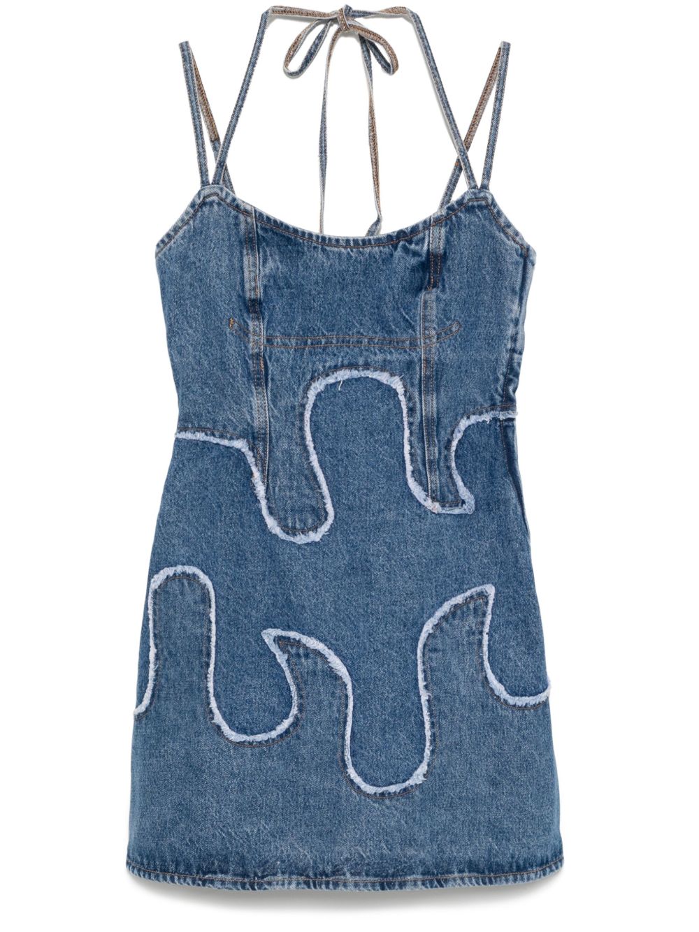 Andersson Bell x Levi's 迷你连衣裙 - 蓝色