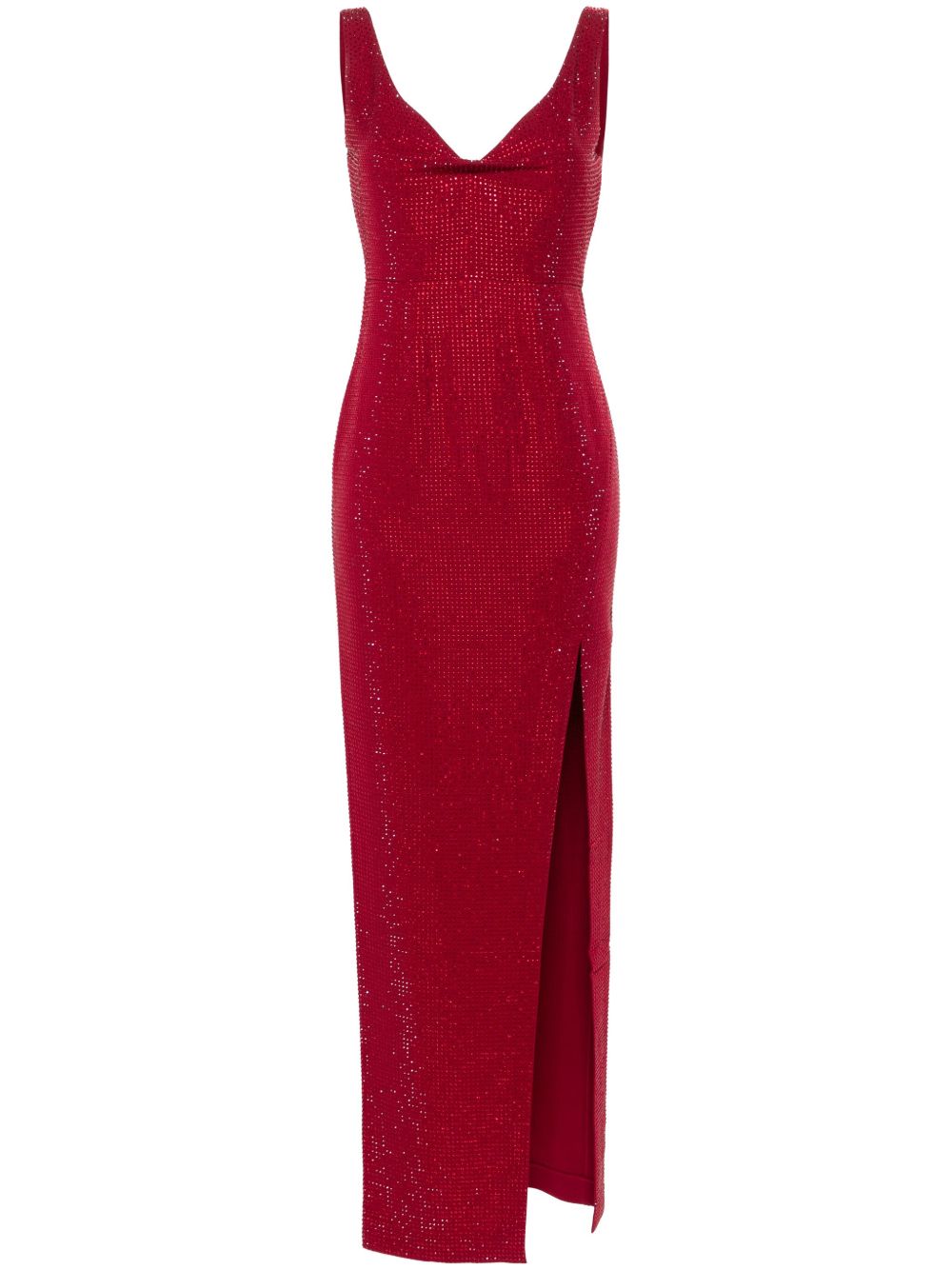 Roland Mouret Diamante 礼服 - 红色