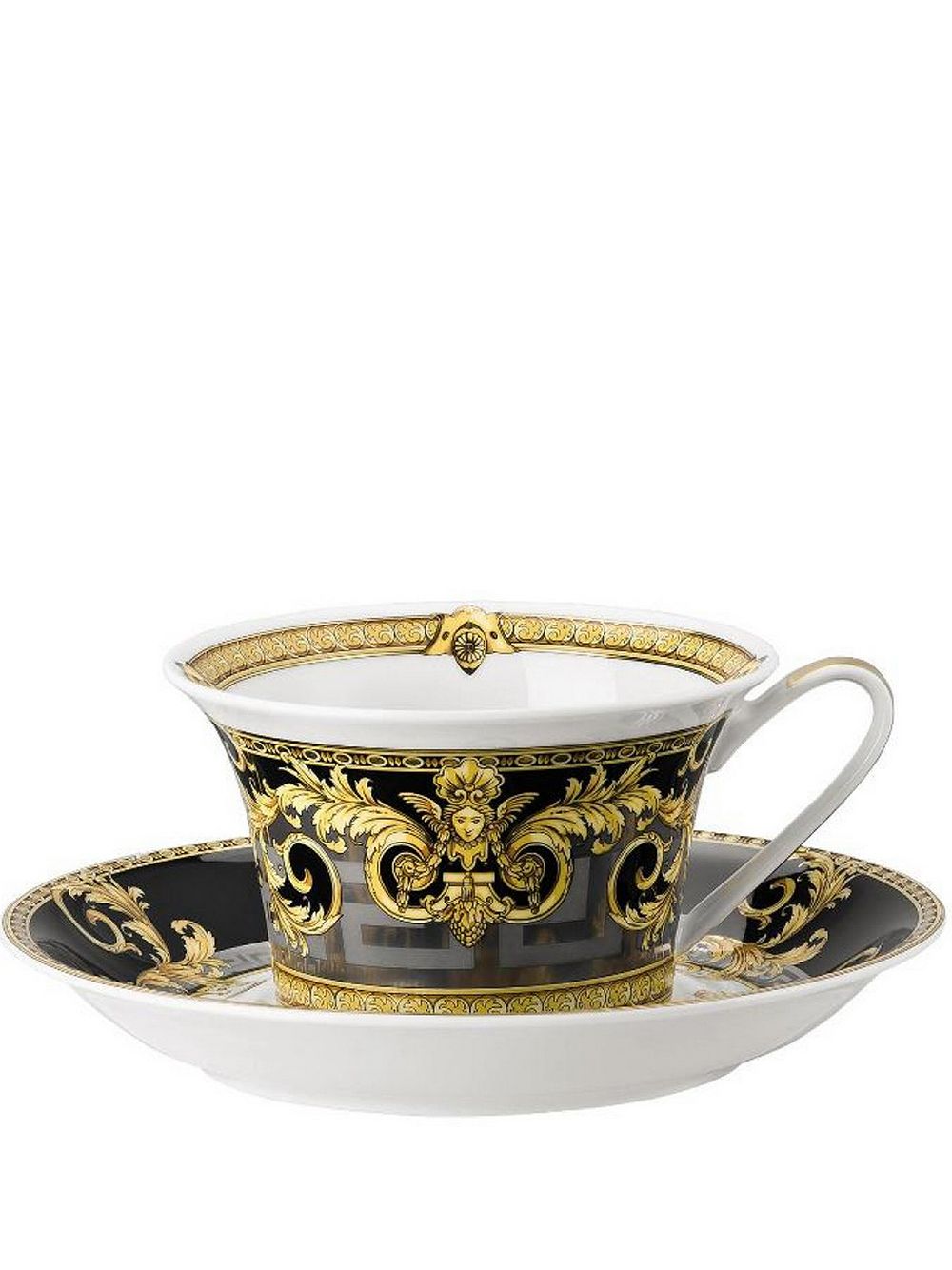 Versace x Rosenthal Prestige Gala 茶杯套装 - 白色