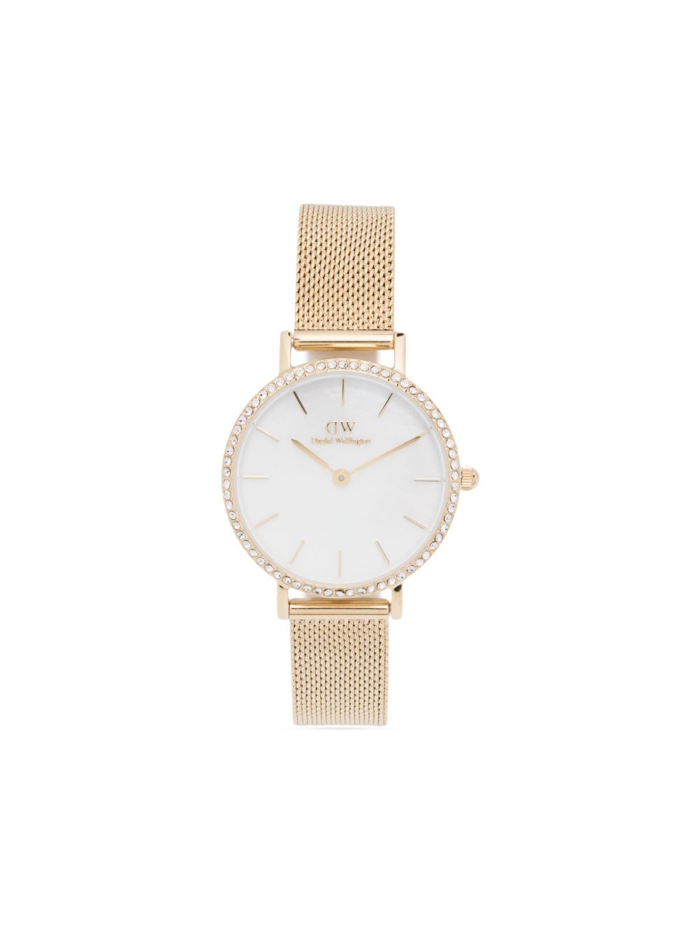 Daniel Wellington Petite Lumine 28毫米腕表 - 白色
