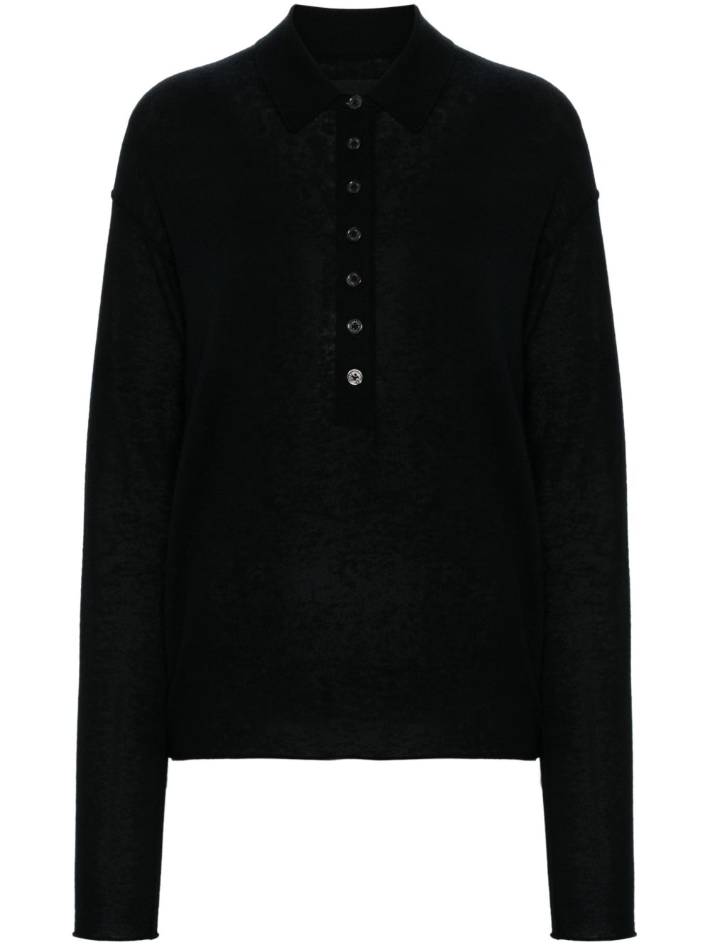 Zadig&Voltaire Marly 羊绒针织上衣 - 黑色