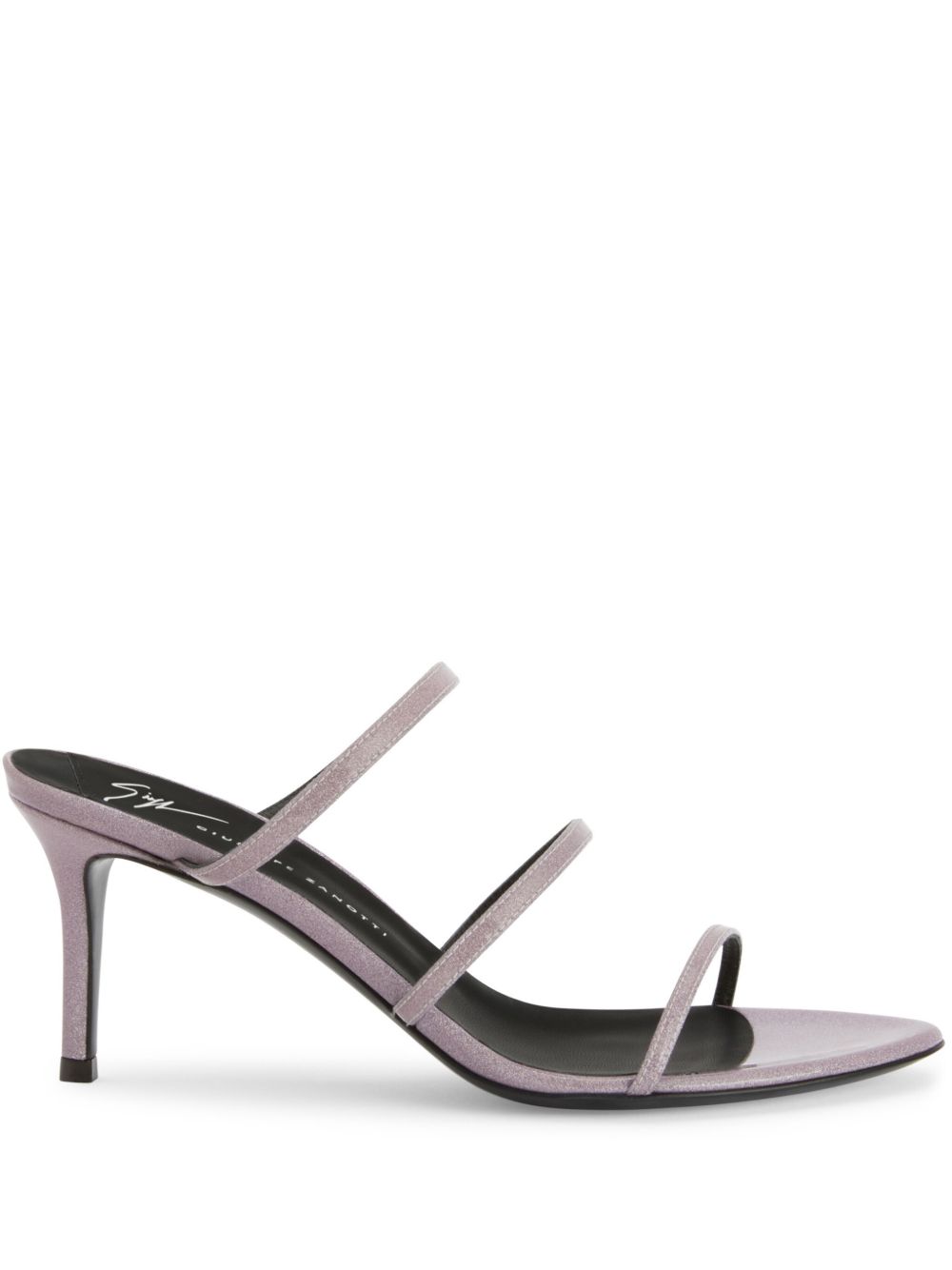Giuseppe Zanotti Alimha 中跟袢带凉鞋 - 粉色