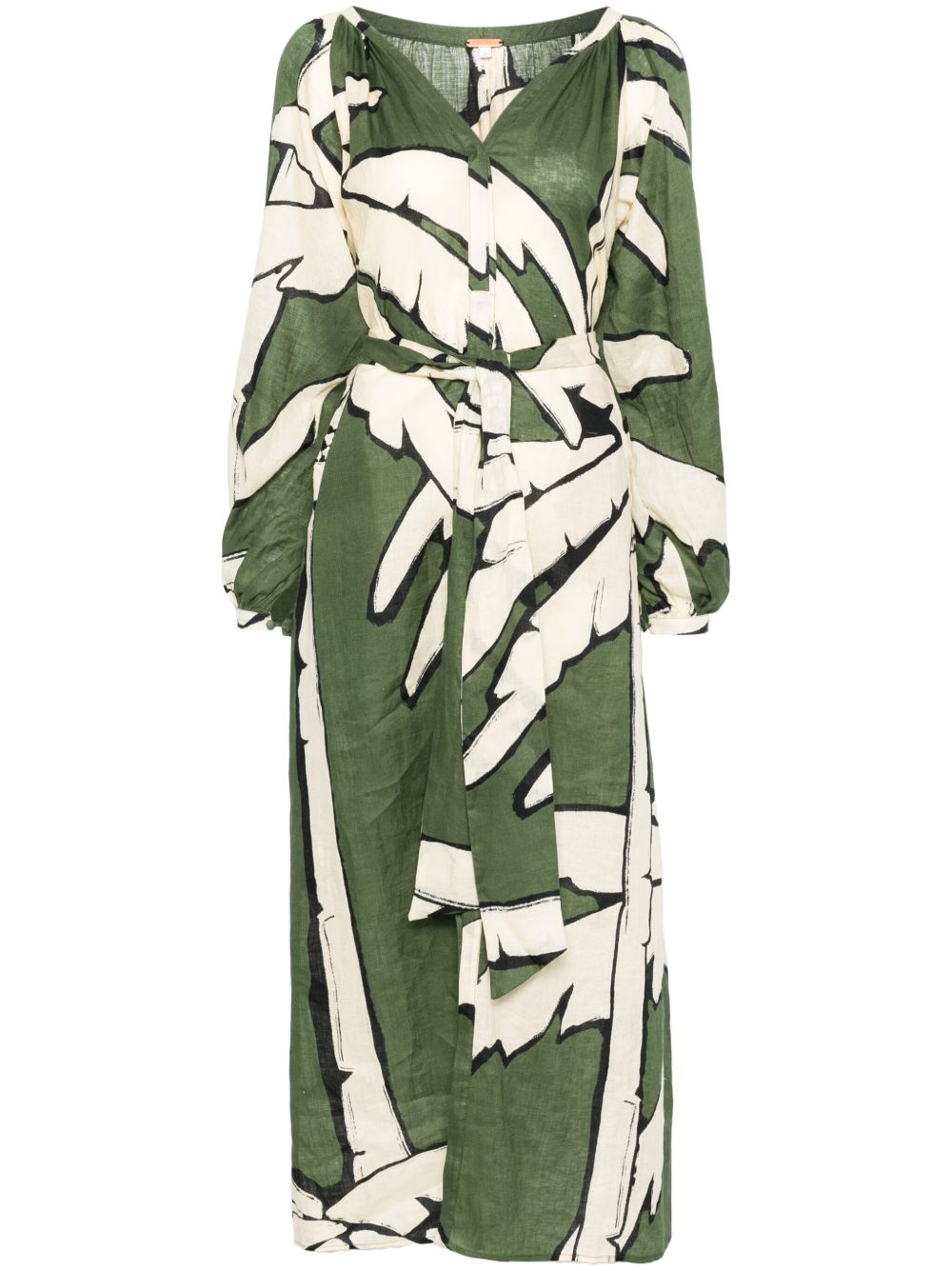 Johanna Ortiz Weaving Weve 连衣裙 - 绿色