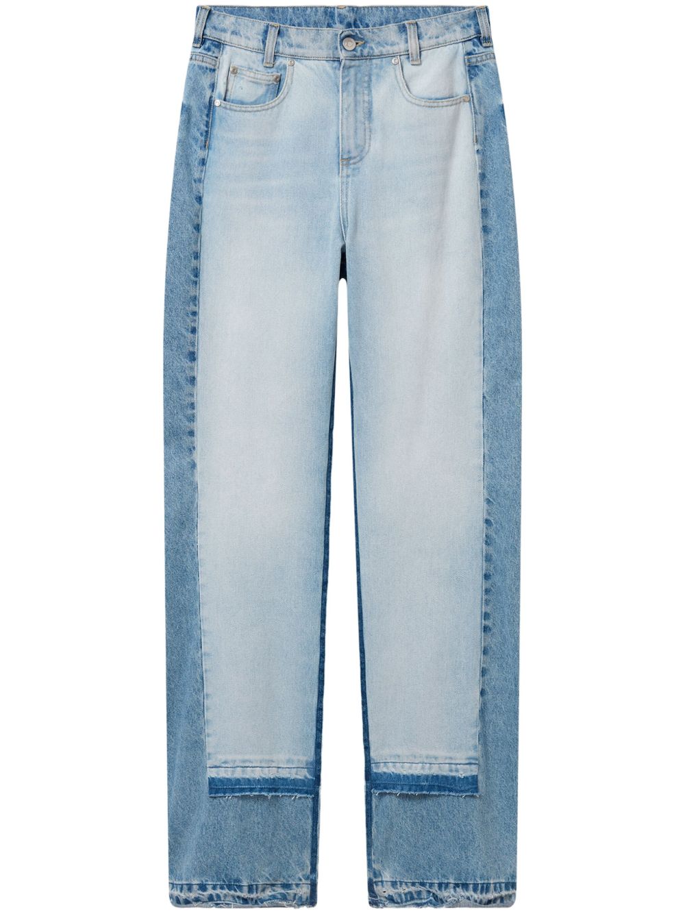 Stella McCartney 双色牛仔裤 - 蓝色