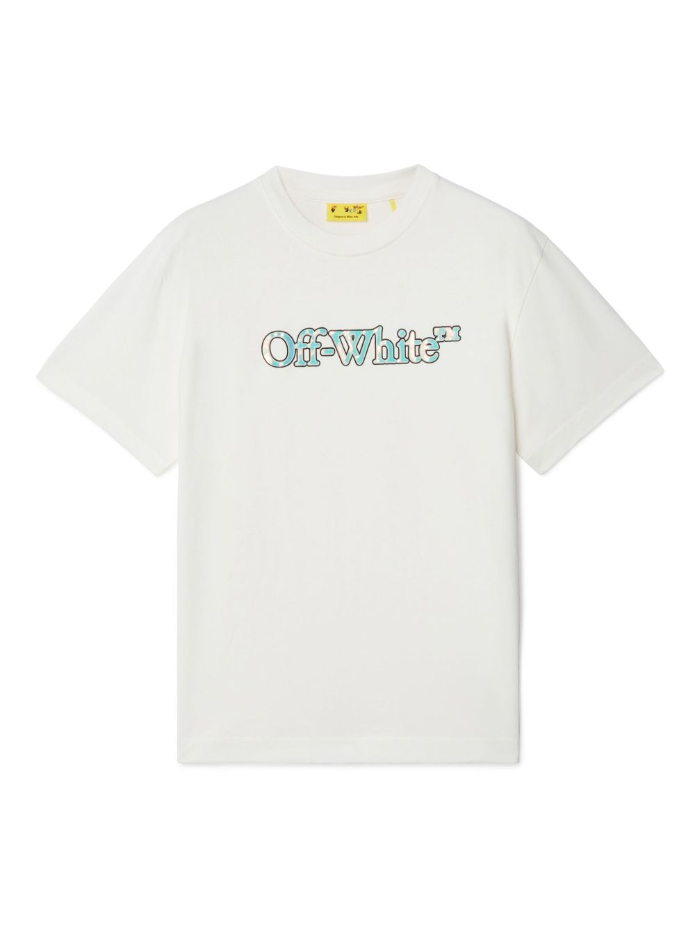 Off-White Kids Big Bookish T恤 - 白色