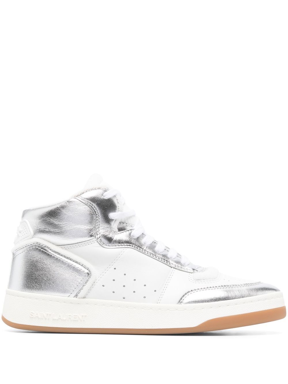 Saint Laurent SL/80 高帮运动鞋 - 白色