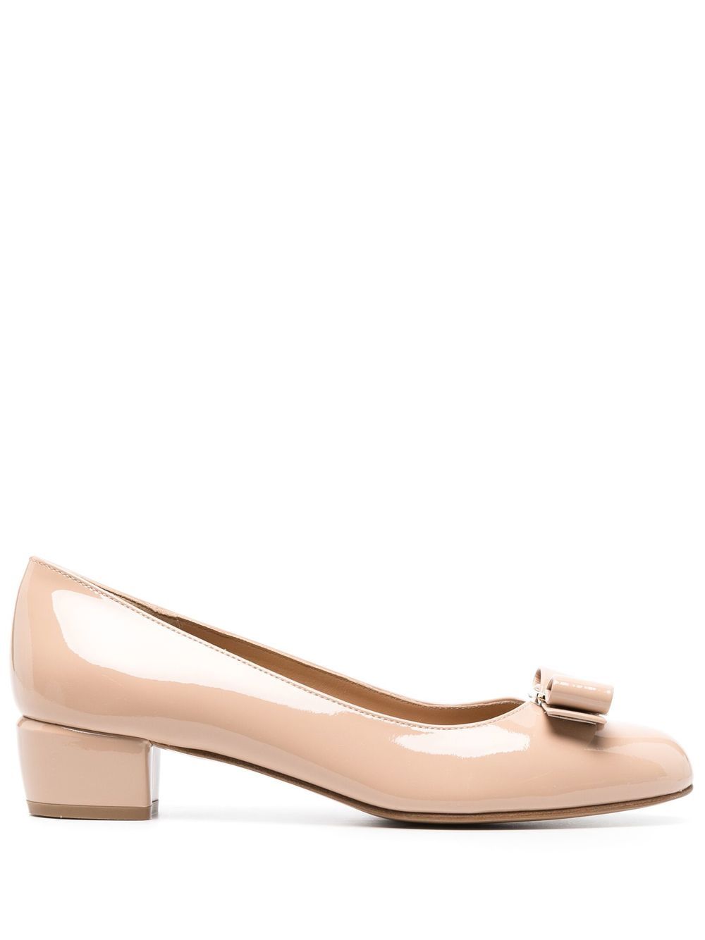 Ferragamo Vara 低跟鞋 - 中性色