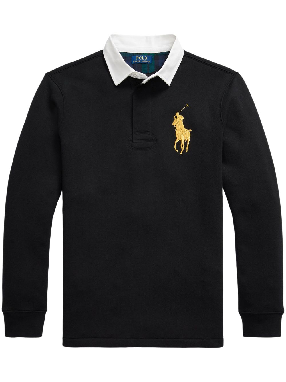 Polo Ralph Lauren Polo Pony 长袖polo衫 - 黑色