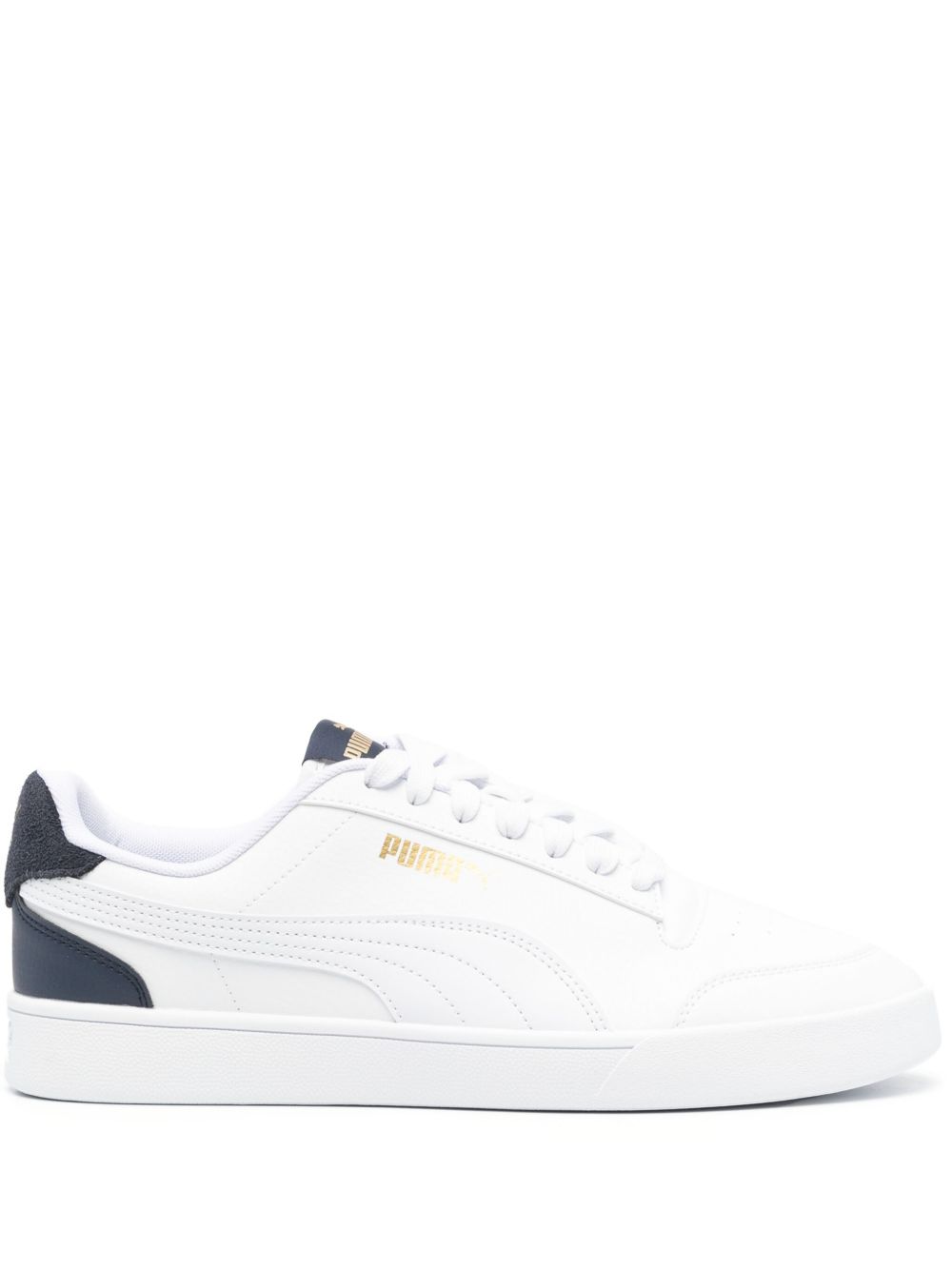 PUMA Shuffle 拼接运动鞋 - 白色