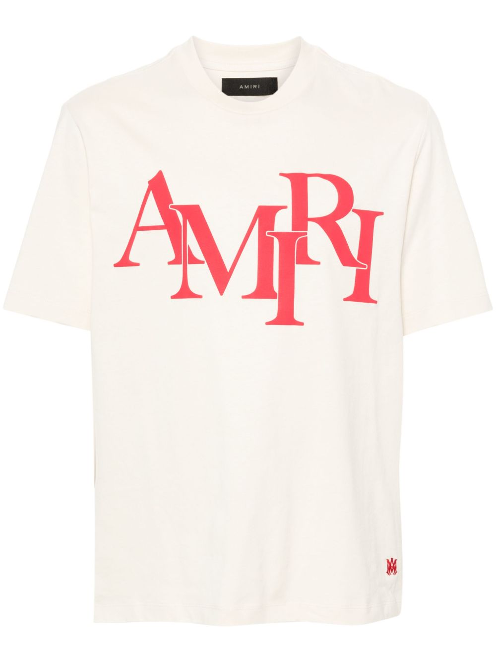 AMIRI logo印花棉T恤 - 中性色