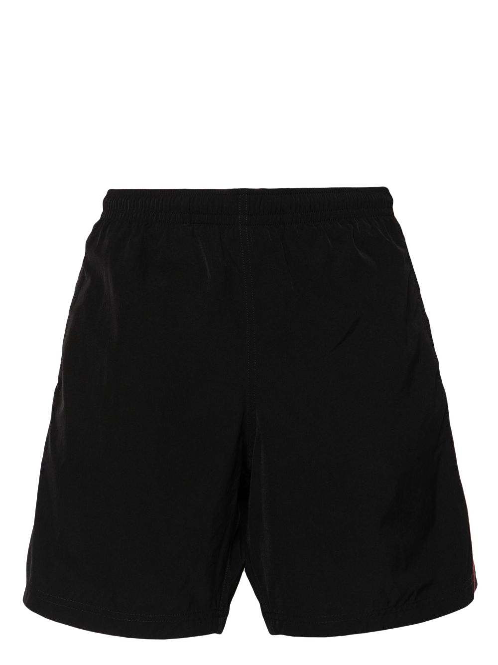 Alexander McQueen Selvedge 泳裤 - 黑色