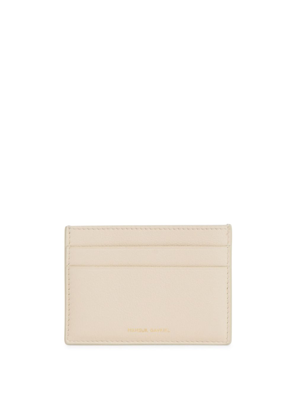 Mansur Gavriel logo标记口袋卡夹 - 中性色