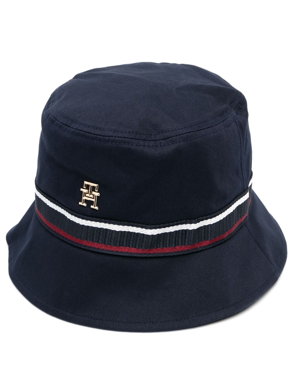 Tommy Hilfiger 经典logo标牌渔夫帽 - 蓝色