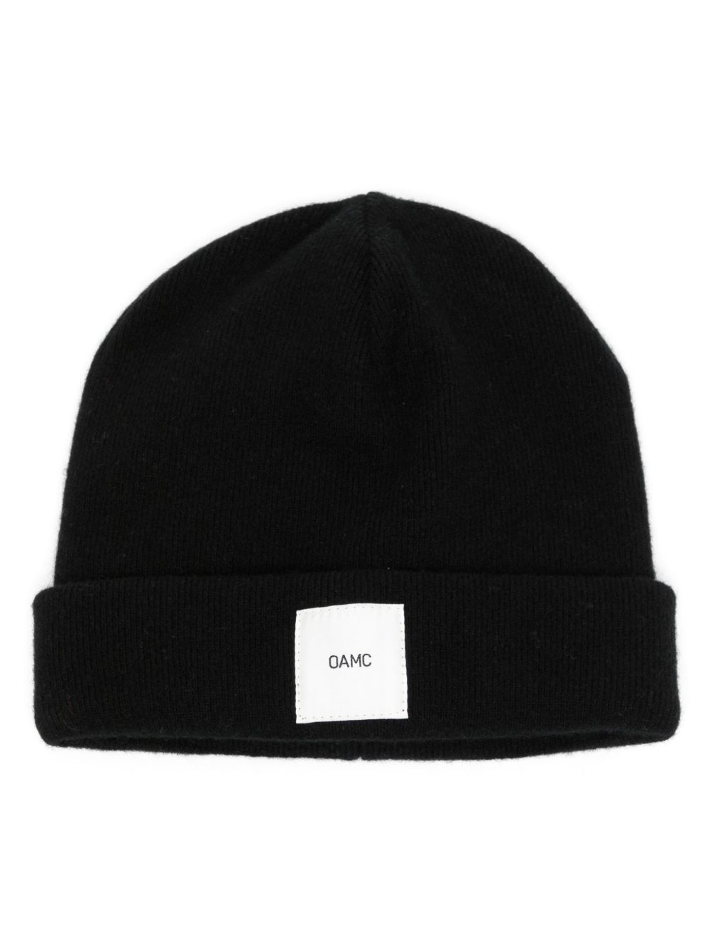 OAMC Whistler logo标贴套头帽 - 黑色